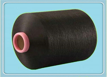 China Black Polyester DTY Yarn 100D 48F Core Spun Polyester Sewing Thread supplier