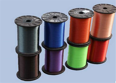China Colorful Monofilament Polyester Dyed Yarn 50D AA Grade For Fishing Industry supplier