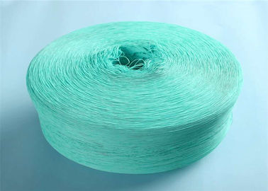 China High Tenacity Blue Spandex Bare Yarn / Dyed Ring Spun Texlon Spandex Yarn For Knitting Socks supplier