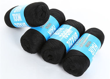China Brazilian Wool Hair 100% Acrylic Knitting Yarn , Hand and Machine Knitting Blended Yarn Scale Hair 70G supplier