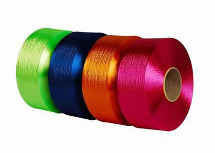 Multi Color Polyester Filament Yarn , Fully Drawn Spun Polyester Yarn