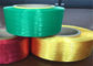 Colorful Knotless 100% Polyester POY Yarn Dope Dyed 200D/96F Fire Retardant supplier