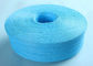 High Tenacity Blue Spandex Bare Yarn / Dyed Ring Spun Texlon Spandex Yarn For Knitting Socks supplier