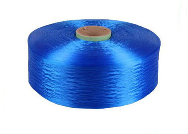 China Shiny Blue Color 100% Polypropylene Yarn  For Belt Weaving / Industrial Use supplier