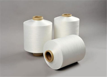 China Recycled Raw White Polyester DTY Yarn , Spun Polyester Yarn 50D/24F High Tenacity supplier