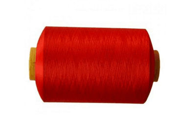 China Eco Friendly Bright Dyed Polyester Yarn , Polyester Textured Yarn 250D/96F supplier
