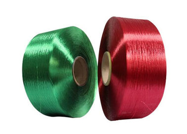 China FDY Dope Dyed Polyester Yarn 50D/ 24F , Polyester Filament Yarn For Knitting Weaving supplier