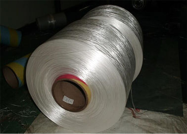 China Industrial High Tenacity Polyester Yarn 1000D , Polyester Filament Yarn Bleach White supplier