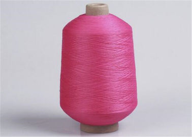 China Dyed Red Nylon Draw Textured Yarn Full Dull Z Twist 100D/36F For Knitting supplier