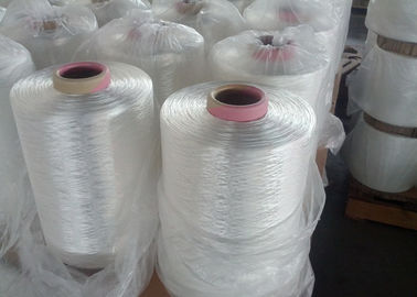 China Regular Shrinkage High Tenacity Polyester Yarn 2000D Raw White Used For Webbing supplier
