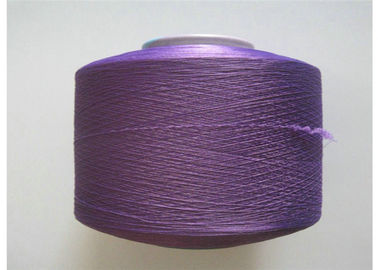 China High Elasticity Dope Dyed 100 Nylon Yarn 50D / 2 High Stretch For Weaving , 110TPM Twist supplier
