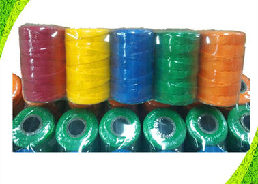 China 210D High Tenacity Colorful PP filament yarn Twisted Twine For Fishing Net , Free Sample supplier