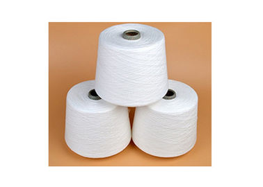 China 40S / 2 Virgin Polyester Spun Yarn For Knitting , Polyester Dyed Yarn High Strength supplier