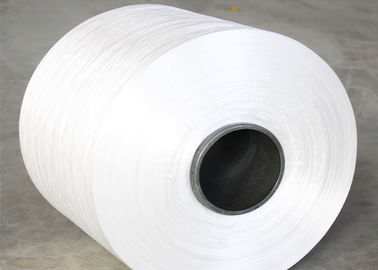 China Raw White Twisted Textured High Tenacity Polyester Yarn 630D For Tube supplier
