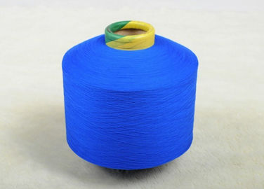 China Blue Color 75D / 48F PP DTY Yarn , Draw Textured Yarn for Knitted Socks / Gloves supplier