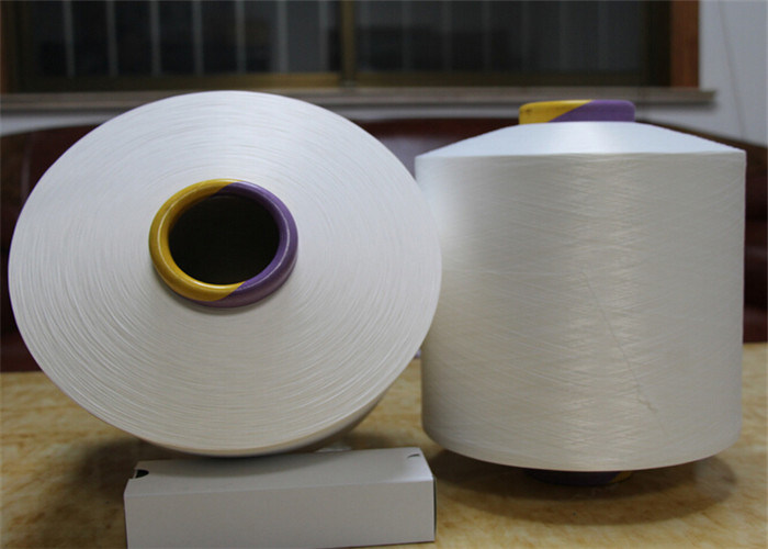 100 Raw White Nylon Textured Yarn 70D/24F For Sewing Thread / Oxford Cloth