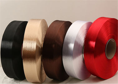 Colored Eco Friendly Polyester POY Yarn 200D/36F For Weaving Fabric supplier