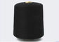 Black Dyed Organic Cotton Yarn Regenerated For Knitting Customized supplier