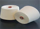 Natural White Polyester Knitting Yarn Ring Spun Yarn 30S On Paper Core supplier