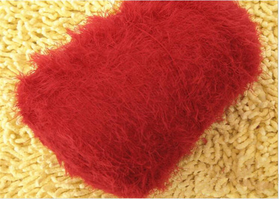 Bright Colorful Fancy Knitting Yarn , Polypropylene Feather Yarn supplier