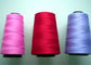 Dyed Colorful 100% Polyester Sewing Thread Yarn 40/2 , Polyester Thread For Sewing Machine supplier