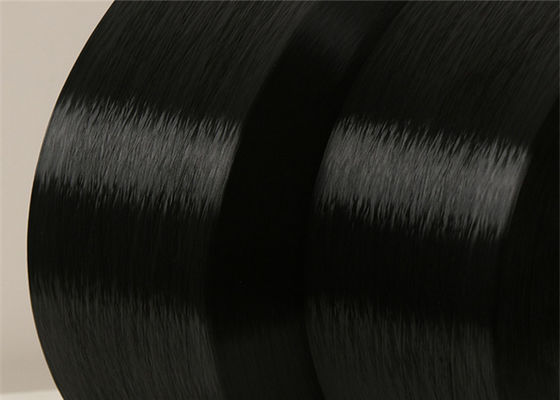 Raw Black 300D / 96F High Tenacity Polyester Filament Yarn supplier