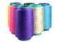 Dyed Color Polyester DTY Yarn , Low Elastic Polyester Texturised Yarn 150D / 48F supplier