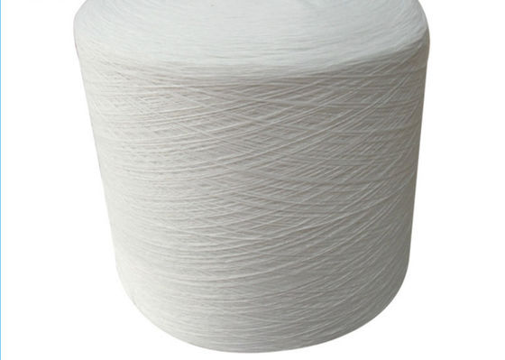 100% Ne 30/1 Ring Polyester Spun Yarn , Spun Polyester Sewing Thread supplier