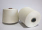 Ring Spun Raw White Pure Cotton Yarn 21s / 2 For Knitting And Weaving supplier