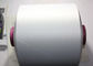 Raw White 75D / 36F Polyester Spun Yarn , Recycled Textured Polyester Yarn For Non Wovens supplier