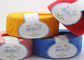 100% Cotton Knitting Yarn , Colorful Hand Knitting Yarn For Baby Wear ,  ISO Approved supplier