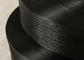 DDB / Dope Dyed Polyester POY Yarn 250D , Black Polyester Core Spun Yarn For Knitting supplier