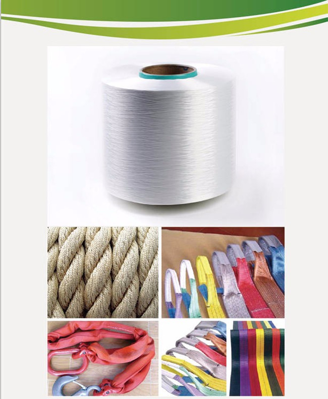 Dyed High Tenacity Polyester Yarn 3000D Normal Shrinkage Industrial ...